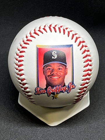 Ken Griffey Jr Wheaties All Stars 1997 Baseball Fotoball Photo Ball Cover