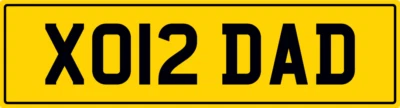 DAD 😎 DADS DADDY DD DAN D COOL NUMBER THEME PRIVATE REGISTRATION PLATE XO12 DAD - Image 1 of 4