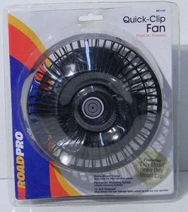 RoadPro RP-1137 Quick Clip 12V Multi-Mount Oscillating Auto Fan - New - Picture 1 of 4