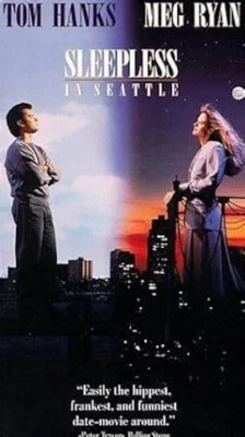 Sleepless In Seattle: Meg Ryan & Tom Hanks (VHS, Romance/Family, 1993) - Image 1 of 4