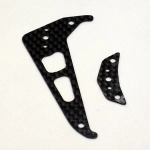 JUEGO DE ALETAS COLA DE FIBRA DE CARBONO XTREME HELI ALIGN T-REX 250 11750 FLYBAR MENOS RTR - Imagen 1 de 1
