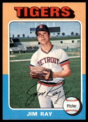 1975 TOPPS. JIM RAY DETROIT TIGERS #89 - Image 1 of 2