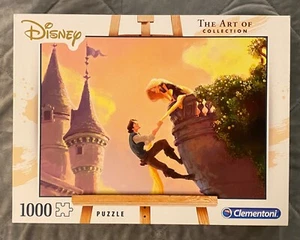 Clementoni Puzzle TANGLED Art of Collection, 1000 Pcs, Disney Rapunzel Complete! - Picture 1 of 7