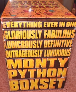 Monty Python Complete Monster DVD Boxset John Cleese T-shirt & Inflatable Parrot - Picture 1 of 13