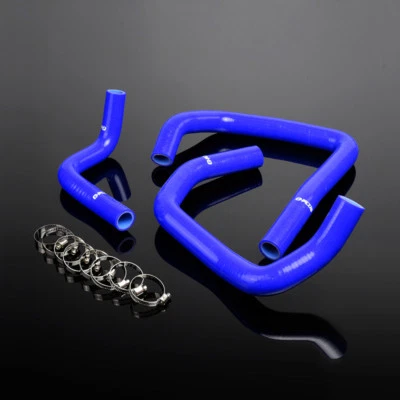 Gplus Blue Silicone Coolant Radiator Hose Fit For Kawasaki ZX6R Ninja 2005-2006 - Image 1 of 4