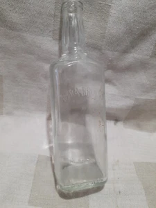 Vintage Ezra Brooks clear bottle 1933-59 - Picture 1 of 4
