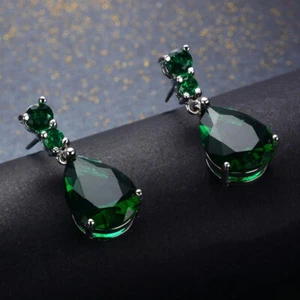 Gift Fashion Earrings Zircon Earrings Jewelry Bridesmaid Personality Earrings FW - Picture 1 of 20
