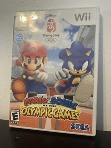 Mario & and Sonic at the Olympic Games (Nintendo Wii, 2007) Beijing, China 2008 - Picture 1 of 4