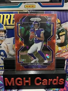 KELLEN MOND ROOKIE RED CRACKED ICE - 2021 PANINI PRIZM MINNESOTA VIKINGS #351 - Picture 1 of 2