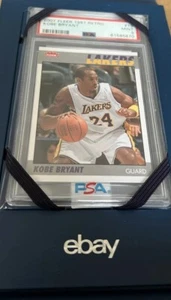 2007 Fleer Kobe Bryant 1987 Retro #19 PSA 9 & eBay Authenticated Rare Mamba Card - Picture 1 of 5