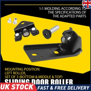 3PCS For Vauxhall Vivaro Door Roller Set Left Side 93451715 Mk2 X82 2014 - 2019 - Picture 1 of 20