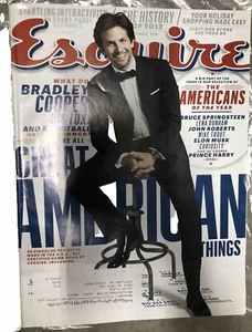 Esquire 2012 December ESQUIRE Bradley Cooper Bruce Springsteen Magazine - Picture 1 of 4