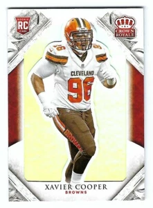 2015 Panini Crown Royale Xavier Cooper RC #/199 Cleveland Browns Washington - Bild 1 von 3