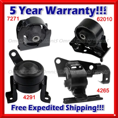 Juego de montaje de motor y transmisión M992 para Toyota RAV4 2004-2005 2,4 L 4 piezas Foto 1 de 4