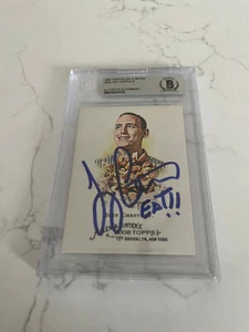 JOEY CHESTNUT SIGNED 2008 TOPPS ALLEN & GINTER CARD BECKETT AUTHENTIC - Picture 1 of 1
