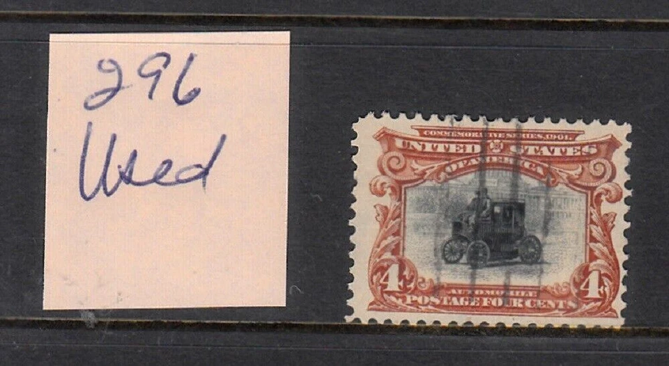 USA SC# 296 USED - Image 1 of 1