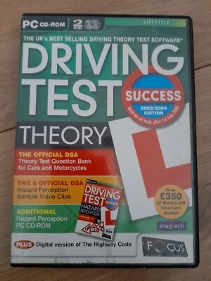Driving Test Success: Theory - 2 CDs Version - PC CD-ROM - Official DSA - Image 1 of 4