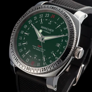 WANCHER Astronaut Deep Dial 24-Hour Automatic Watch 43mm Case New - Picture 1 of 12