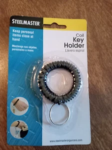 1 Steelmaster Model 201450004 Black Coil Key Holder(1G) - Picture 1 of 2