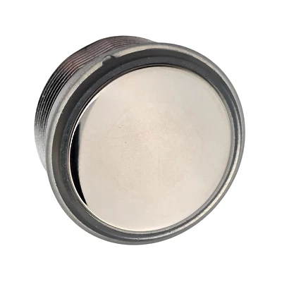 Momentary Elevator Push Button Switch 18V Light Green LED Ring – Mirrored Finish - Image 1 of 4