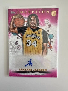 2022-23 Topps Inception OTE Jahzare Jackson Autograph Magenta /99 - IA-JJ2 - Picture 1 of 2