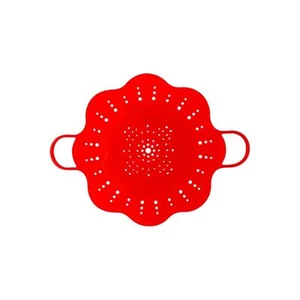 Kitchen Essential Silicone 11" Large Steamer Basket with Handle, Dumpling, Ve... - Picture 1 of 8