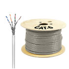 30m CAT 6 Netzwerk Kabel Verlegekabel Solid LAN Gigabit 4x2xAWG23/1 S/FTP CCA