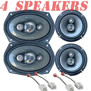 500W Front Door & 300W Rear Door Speaker upgrade for 2002-2008 Dodge RAM 1500 - Bild 1 von 8
