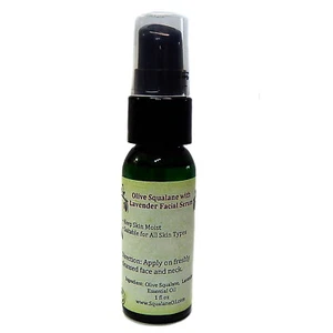 Olive Squalane Lavender Face Serum Oil Natural Anti-Aging Wrinkle Moisturizer - Picture 1 of 1