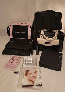 Mary Kay Consultant 5 Taschen & mehr Nachlass Lot viele Extras Bonus Vintage bis modern - Bild 1 von 19