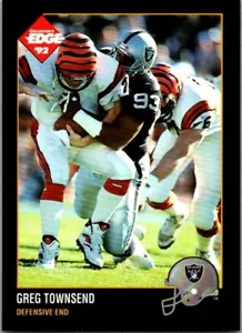 1992 Collector's Edge - Greg Townsend - Picture 1 of 2