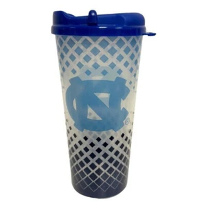 North Carolina Tar Heels 24oz Grid Style Double Walled Tumbler - NCAA - Picture 1 of 1