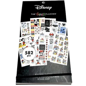 The Happy Planner Disney Stickers Mickey Mouse and Minnie 582 Pieces - Picture 1 of 10