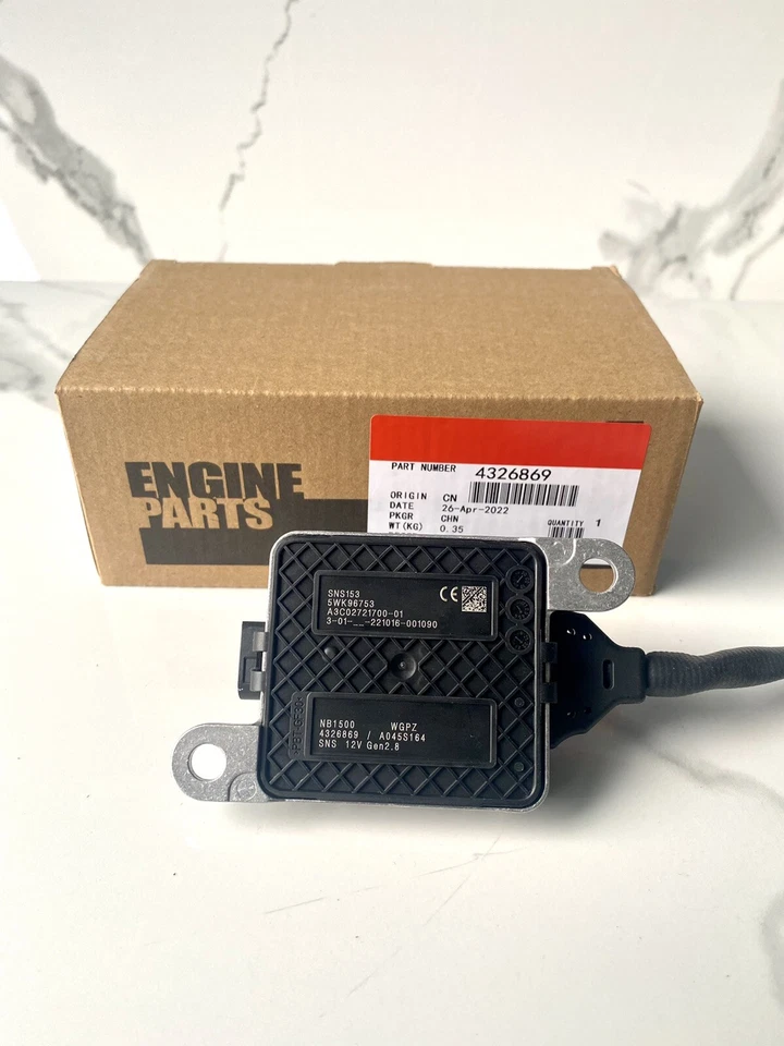 NEW CUMMINS 4326869 4326869RX NITROGEN OXIDE SENSOR NOX (ZERO CORE) - Image 1 of 4