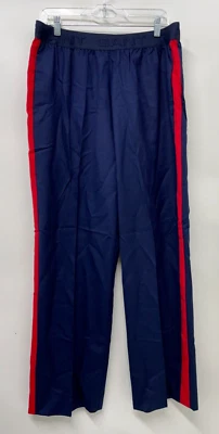 Pantalones relajados Gant para mujer 40 pierna recta mezcla lana azul marino tiro alto 1994211 Foto 1 de 4