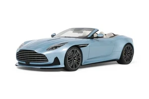 GT SPIRIT GT479 ASTON MARTIN DB12 VOLANTE CARRIBBEAN BLUE PEARL 2 2023 1/18 - Picture 1 of 2
