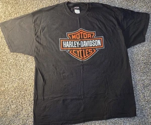 Vintage Harley-Davidson T-Shirt Men's 2XL Golden Gate Bridge Marin County CA 05' - Picture 1 of 11