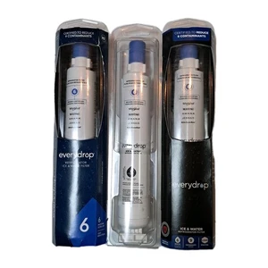Everydrop 6 Ice Water Refrigerator Filter Whirlpool EDR6D1 Lot 3 NEW In Box - Picture 1 of 16