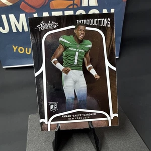 2022 Panini Absolute - Introductions Ahmad Gardner #INT-18 (RC) - Picture 1 of 2