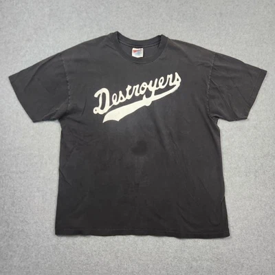 Vintage George Thorogood Shirt XL Black Destroyers Haircut Tour Concert 1993 - Image 1 of 4