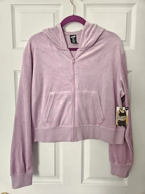 Sudadera con capucha corta cremallera completa manga larga Avia MistyMaume terciopelo talla XXL 20 NUEVA CON ETIQUETAS para mujer Foto 1 de 4