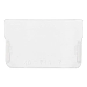 Plastic Storage Dividers for Small Drawers, 16-Pack, Clear/Whitett - Picture 1 of 6