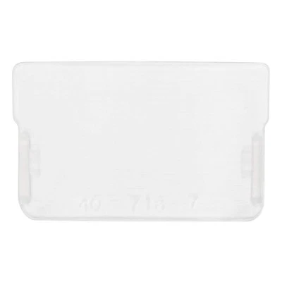 Plastic Storage Dividers for Small Drawers, 16-Pack, Clear/Whitett - Image 1 of 4