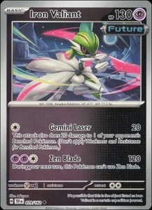 Pokemon - Iron Valiant #079/162 - SV05: Temporal Forces Reverse Holo - Picture 1 of 2