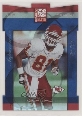 2002 Donruss Elite Aspirations Die-Cut /81 Marvin Minnis #25 - Image 1 of 2