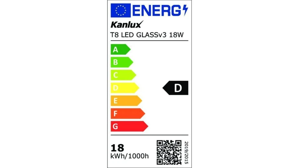 Świetlówka LED T8 G13 1210mm GLASSv3 18W-NW 2700lm 4000K barwa neutralna 26064 - Image 1 of 1
