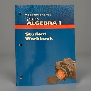 Adaptations for Saxon Algebra STUDENT WORKBOOK — See Description — Great Deal! - Imagen 1 de 1