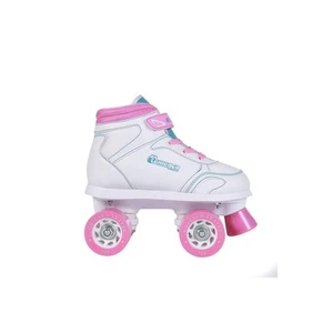 Chicago Girls Sidewalk Roller Skate - White Youth Quad Skates - Size 1 - Picture 1 of 5