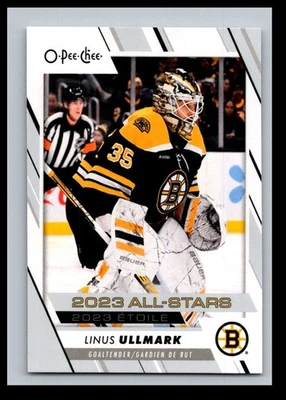 2023-24 O-Pee-Chee Linus Ullmark Boston Bruins #513 - Image 1 of 2
