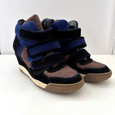 Zapatillas altas Ash Bowie para mujer con cuña oculta talla 38 gamuza informales grunge Foto 1 de 4